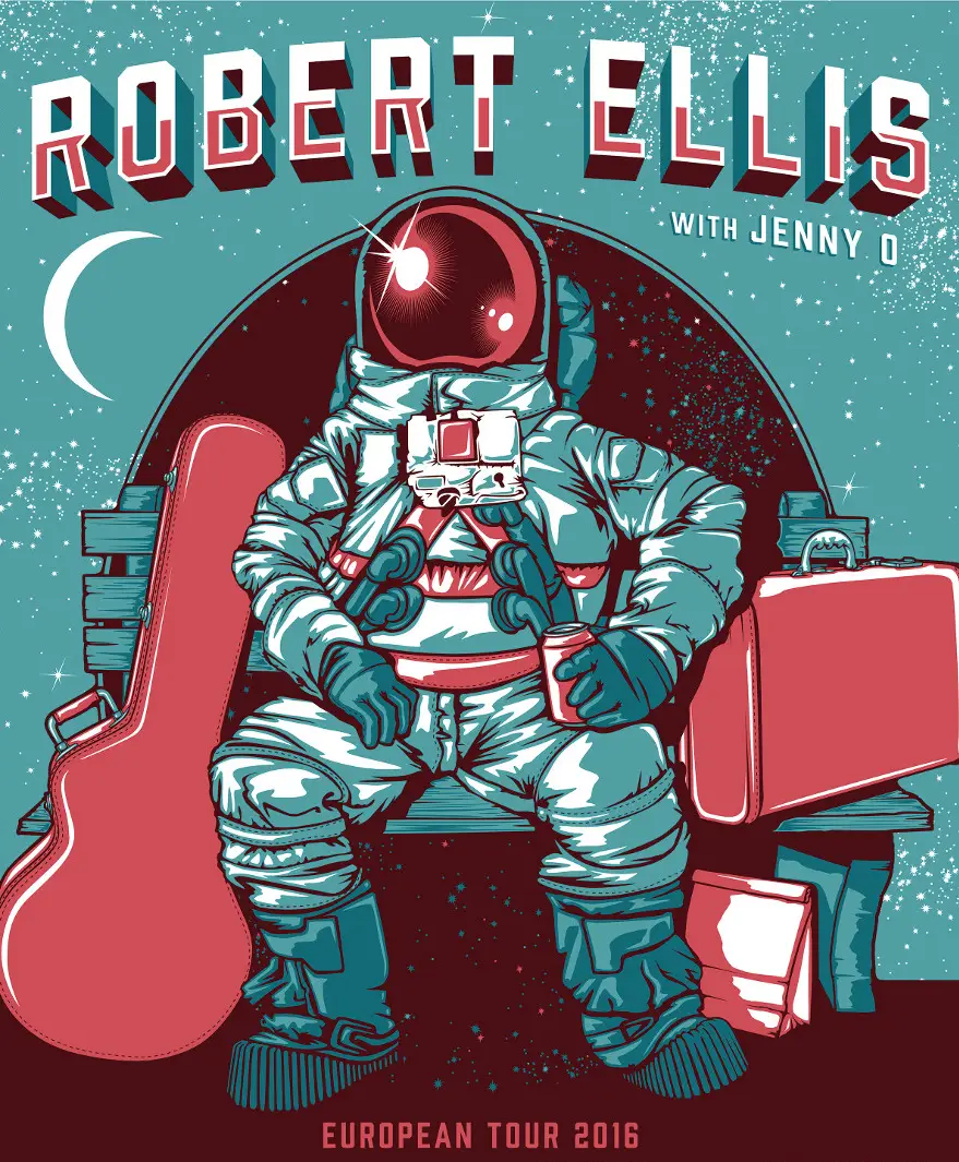 Robert Ellis' tour is approaching, taking out Jenny O to support